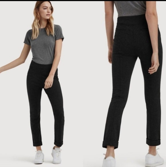 Kit & Ace York Pants Trousers Cropped Ponte size 6 - Picture 1 of 7